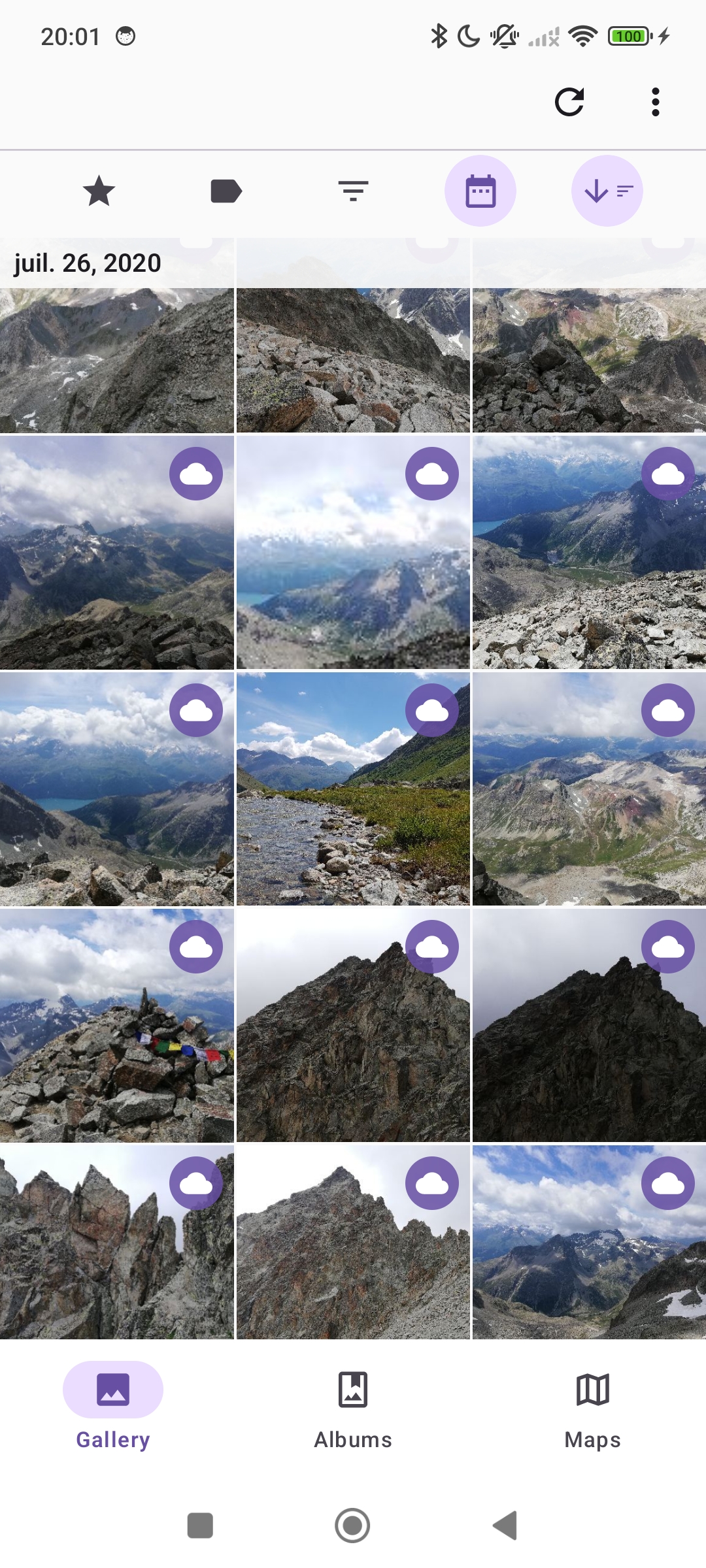 Photo gallery screenshot